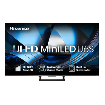 65U6SAU Hisense 65 INCH U6SAU Mini-LED Hi-QLED 4K Smart AI TV (2026)
